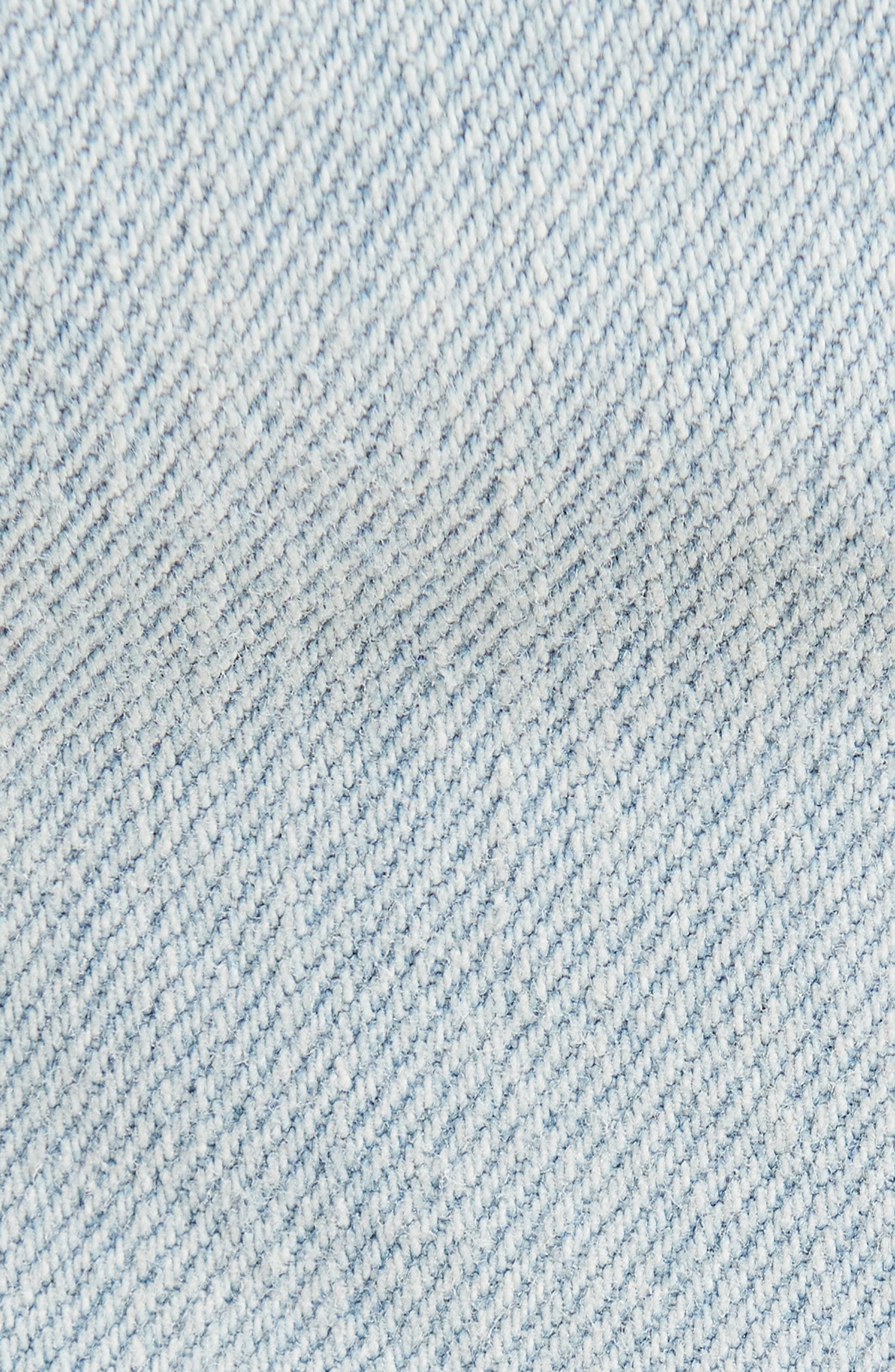 Re/Done The Easy Rider High Waist Cutoff Denim Shorts in Cielito at Nordstrom - 6