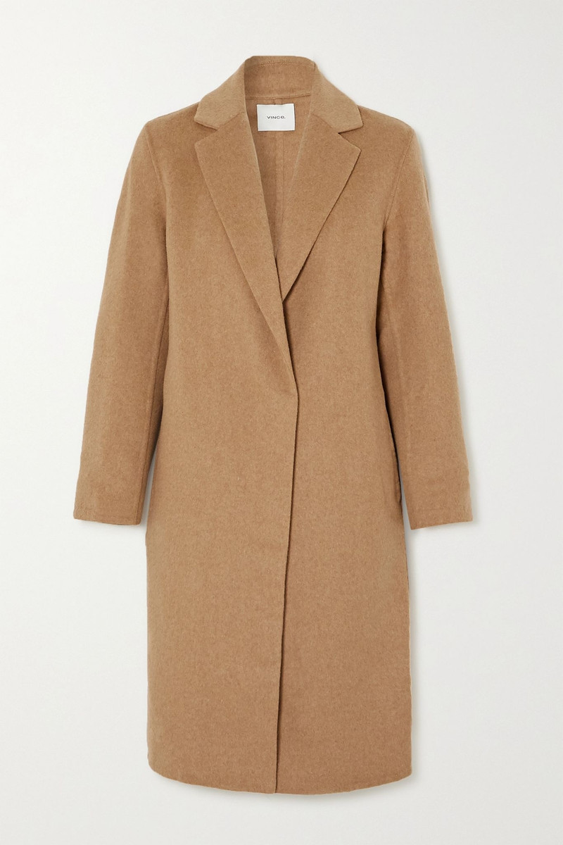 Classic wool-blend coat - 1