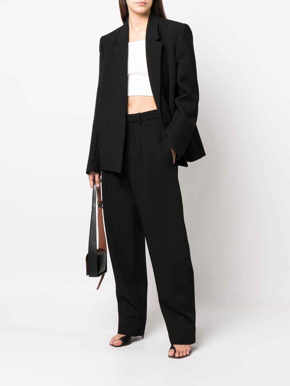 x Hailey Bieber high waist trousers - 2