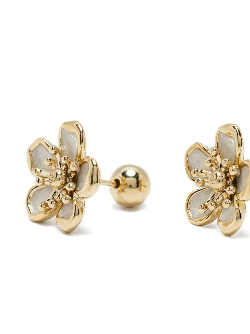 CASABLANCA flower earrings outlook