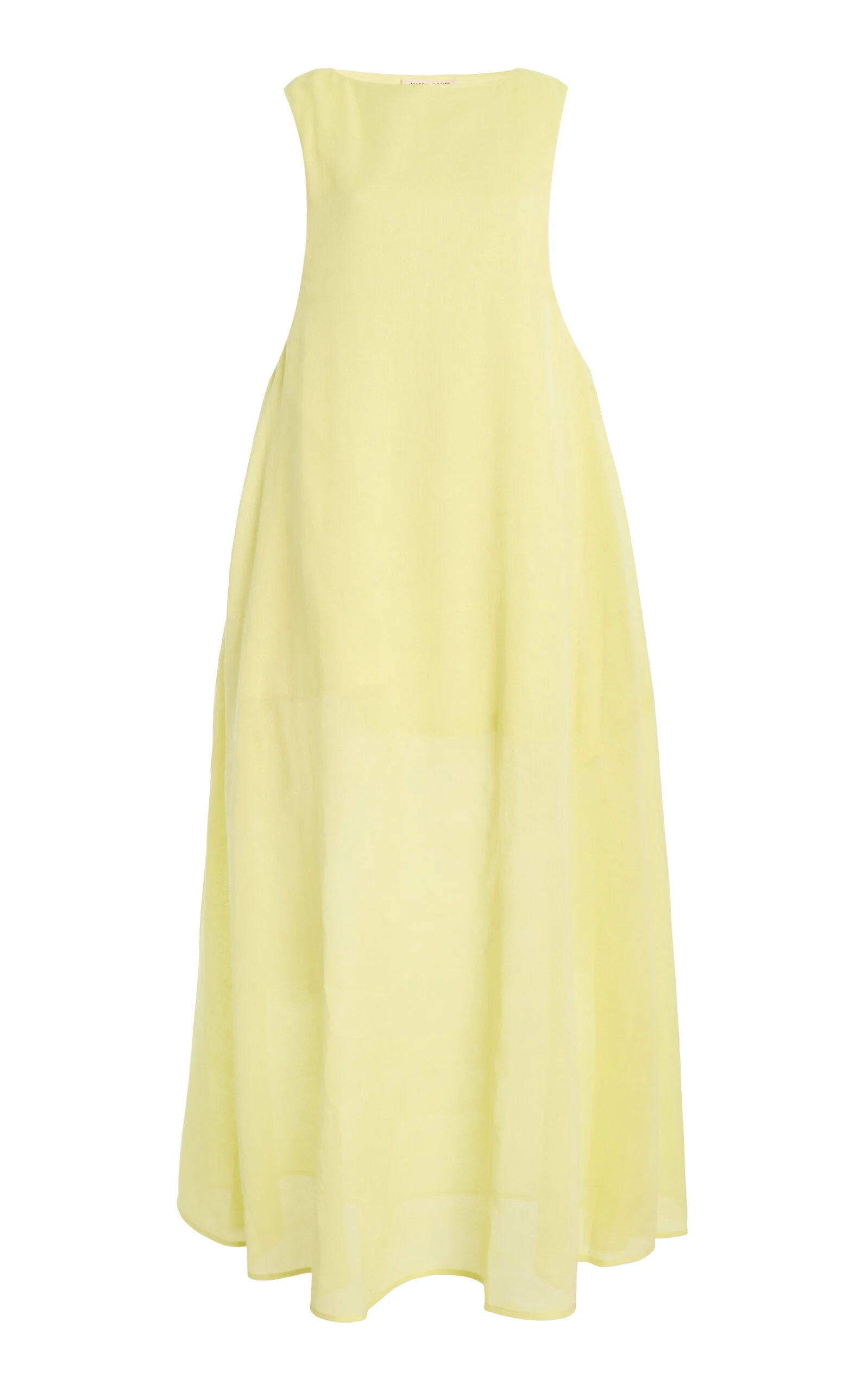 Exclusive The Column Cotton Maxi Dress - 1