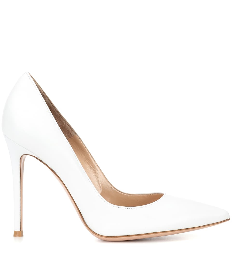 Gianvito 105 leather pumps - 4