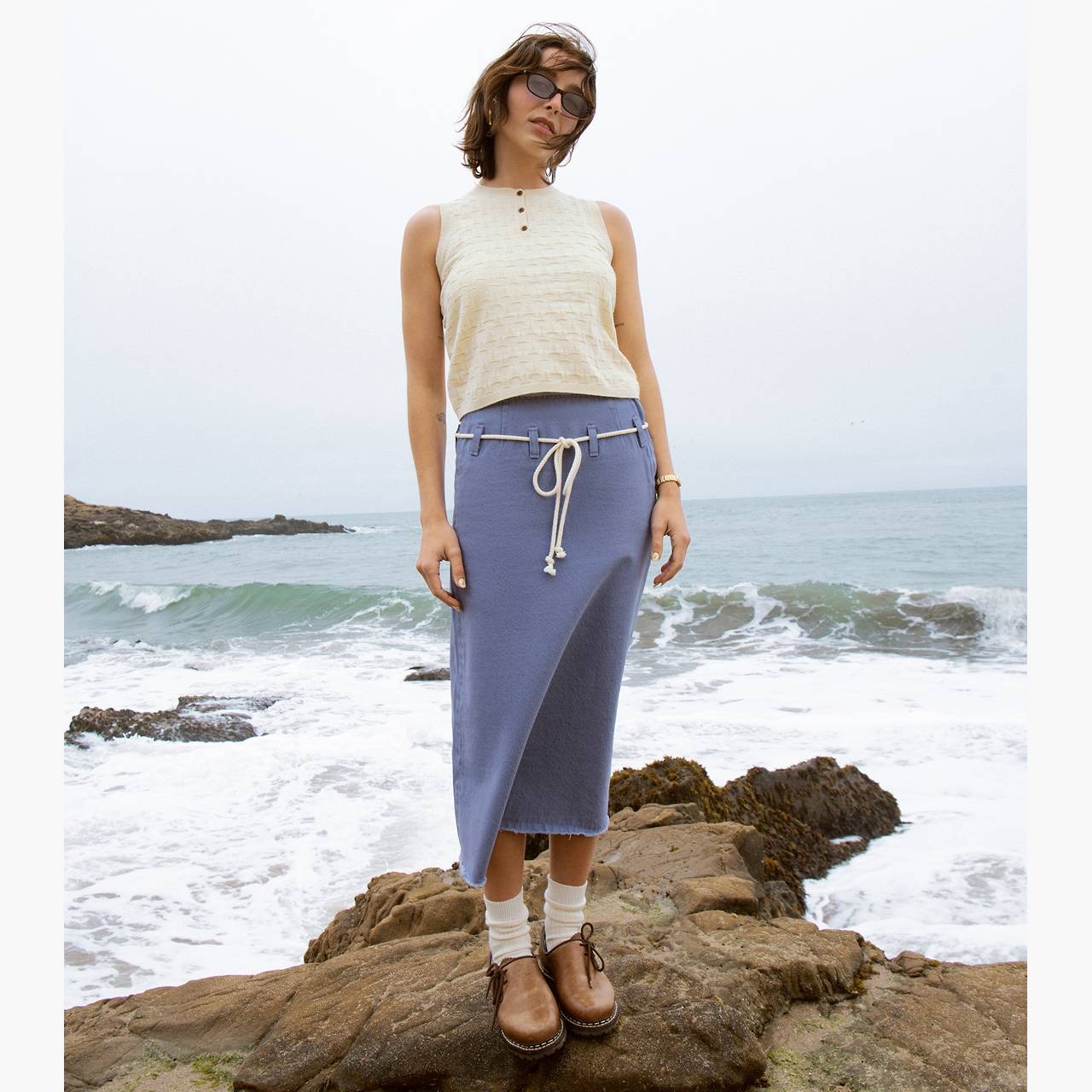 LEVI'S® X EMMA CHAMBERLAIN MIDI SKIRT - 3