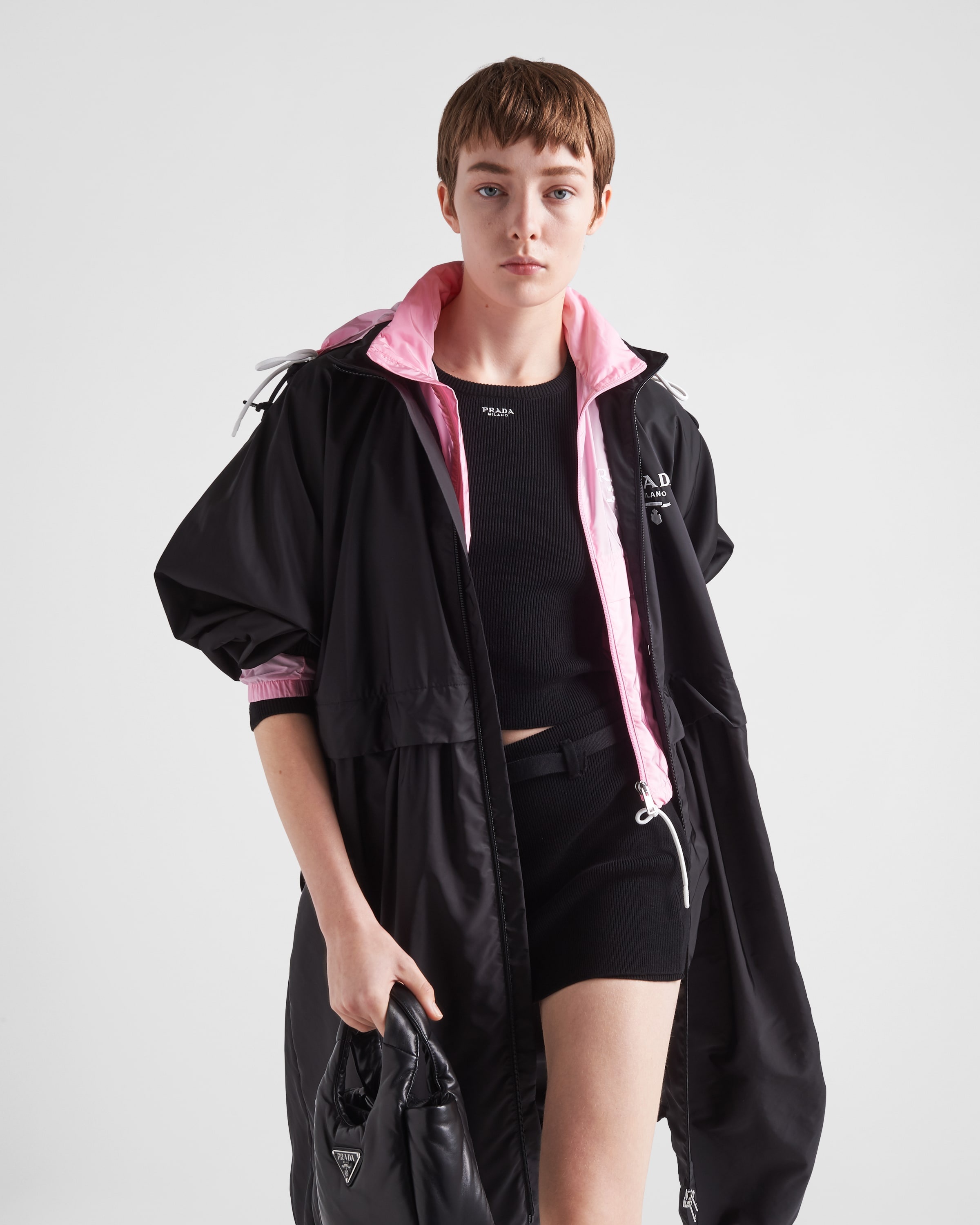 Re-Nylon raincoat - 3