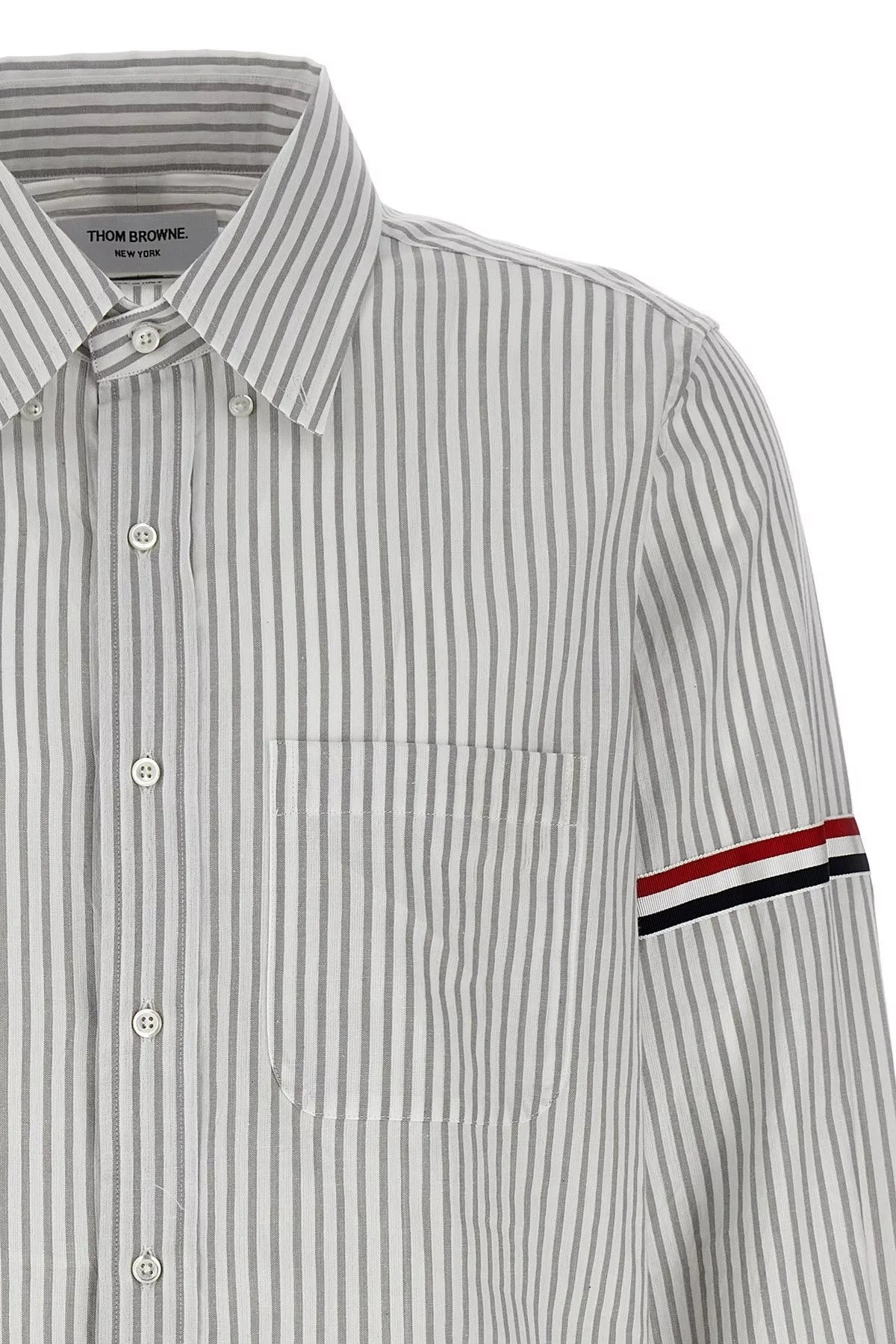 Thom Browne Men Striped Shirt - 4