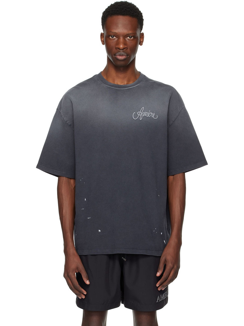 Gray 'AMIRI Design Studio' T-shirt 1