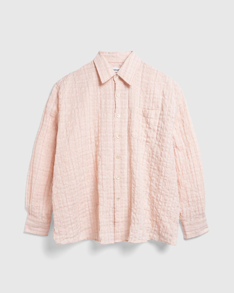 Our Legacy – Borrowed Shirt Picnic Check Crude Seersucker 1