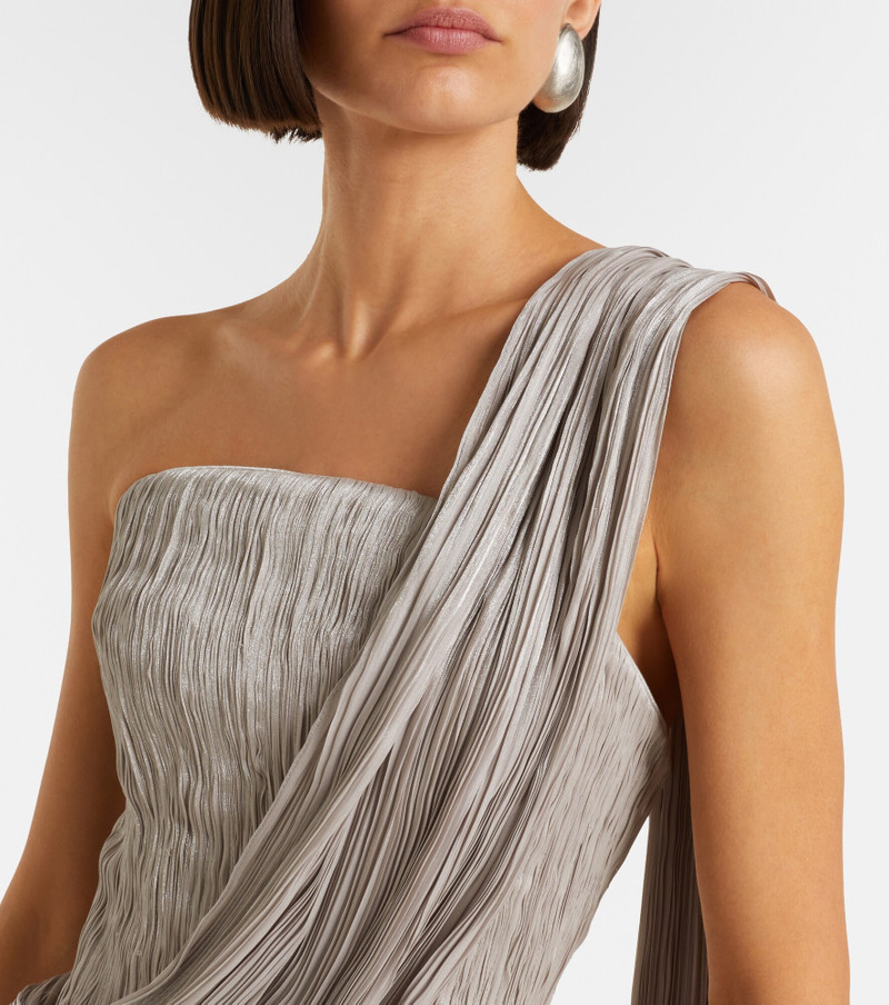Pleated bustier gown 3