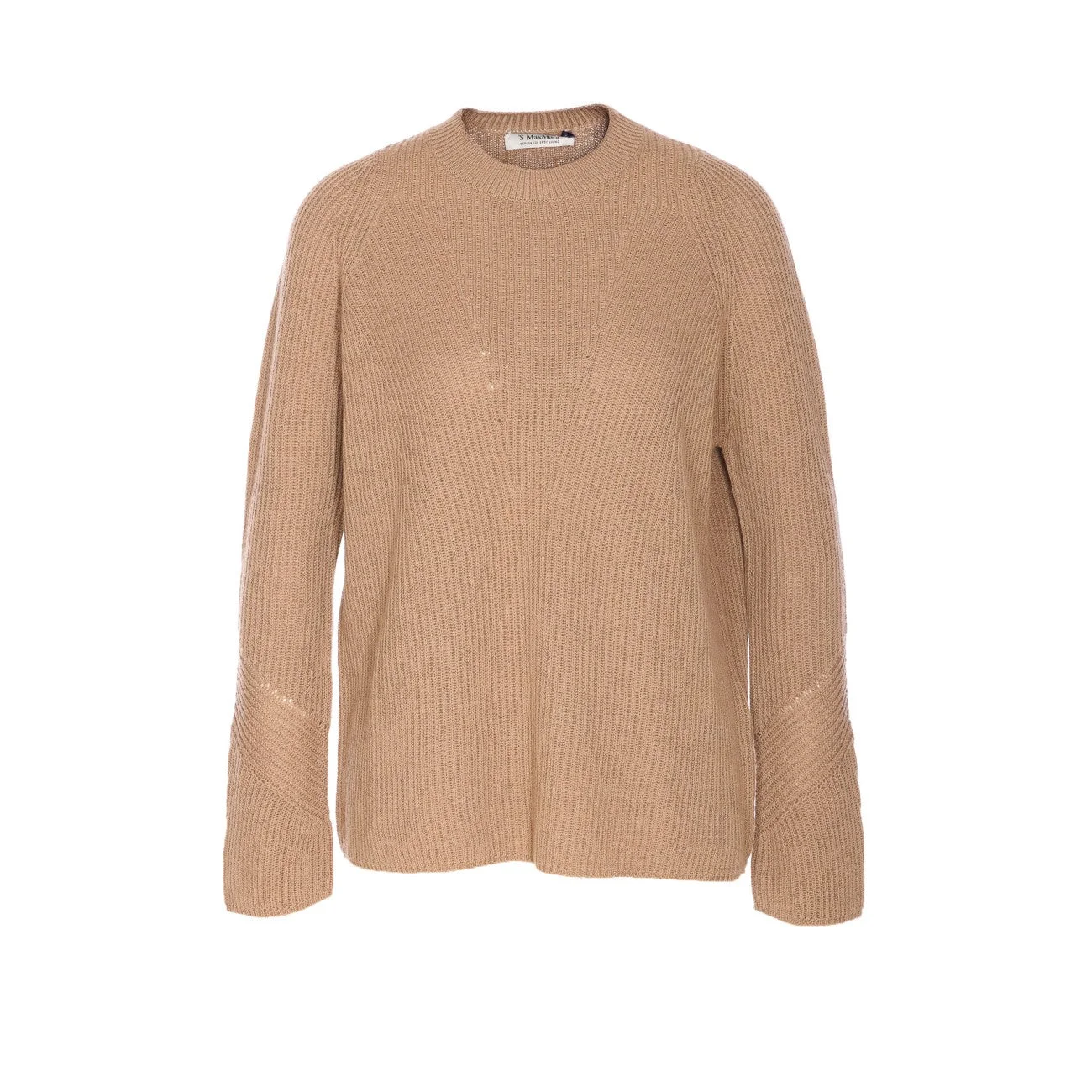 S Max Mara Women Molveno Ribbed Wool Knit - 1