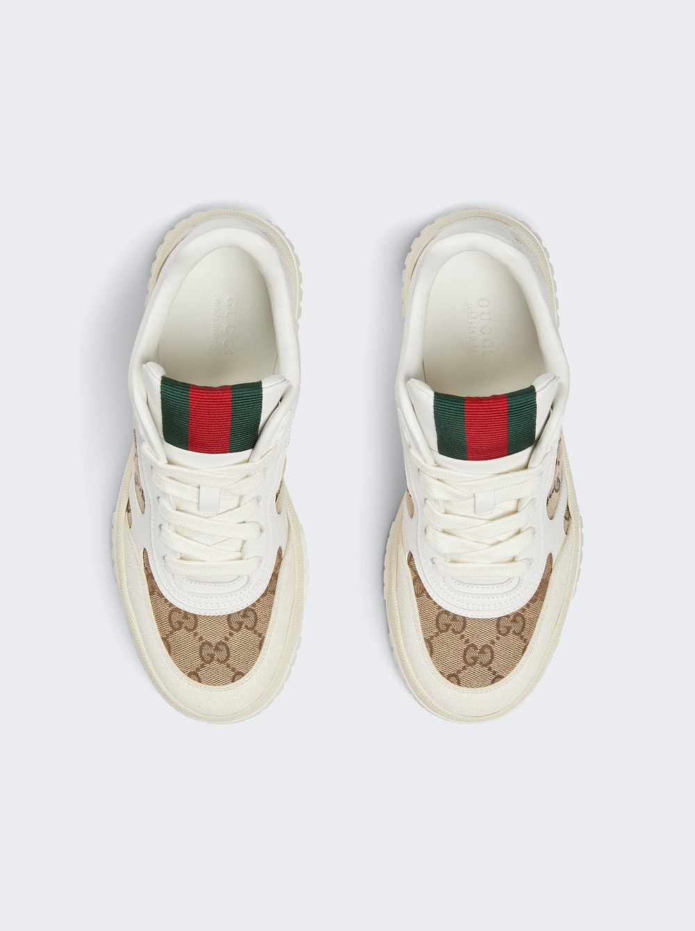 Re-web Sneakers Ivory And Beige - 5