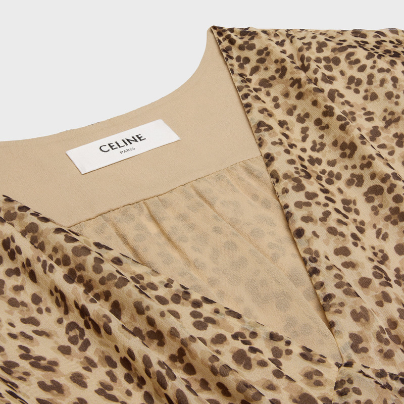 mini babydoll dress in silk muslin 3