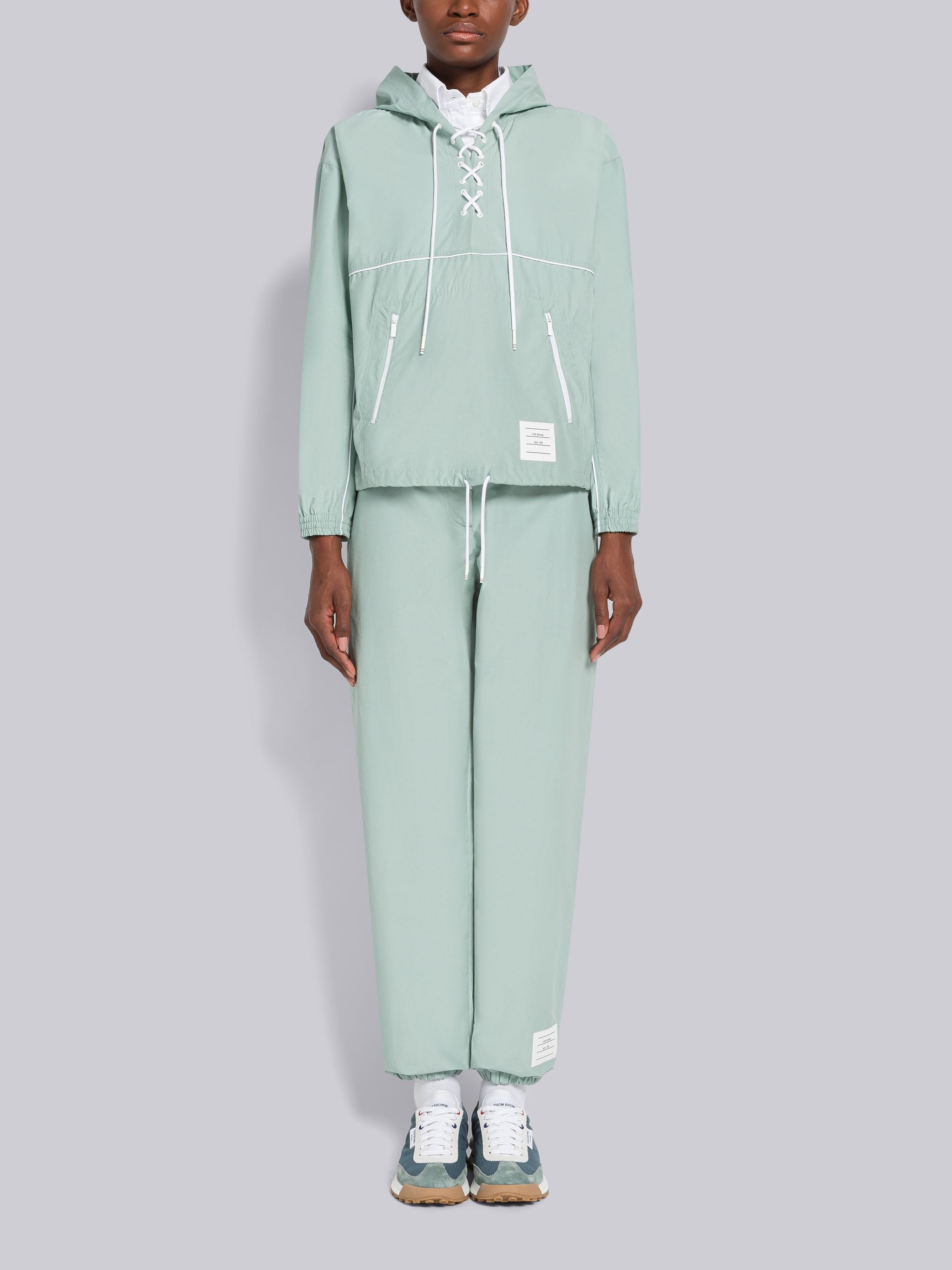 Ripstop Lace Up Track Pants - 4