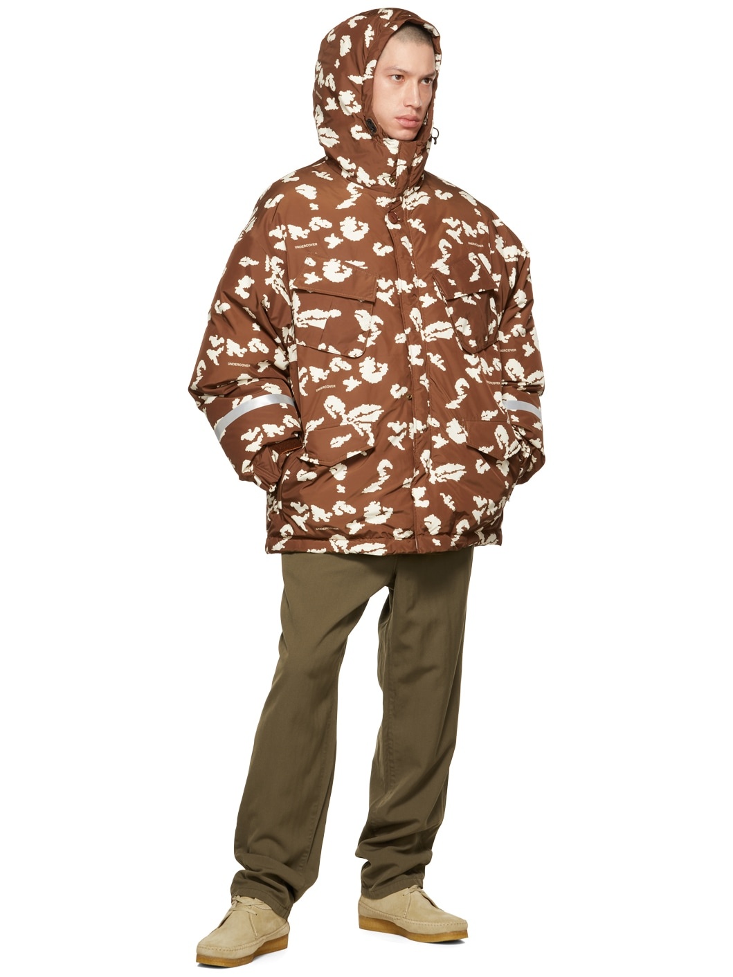 Brown Base Down Jacket - 4