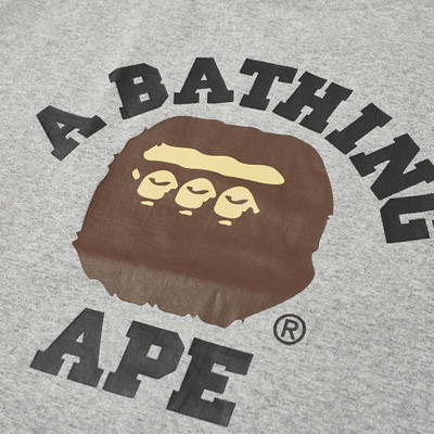 A BATHING APE® A Bathing Ape Triple College Tee outlook