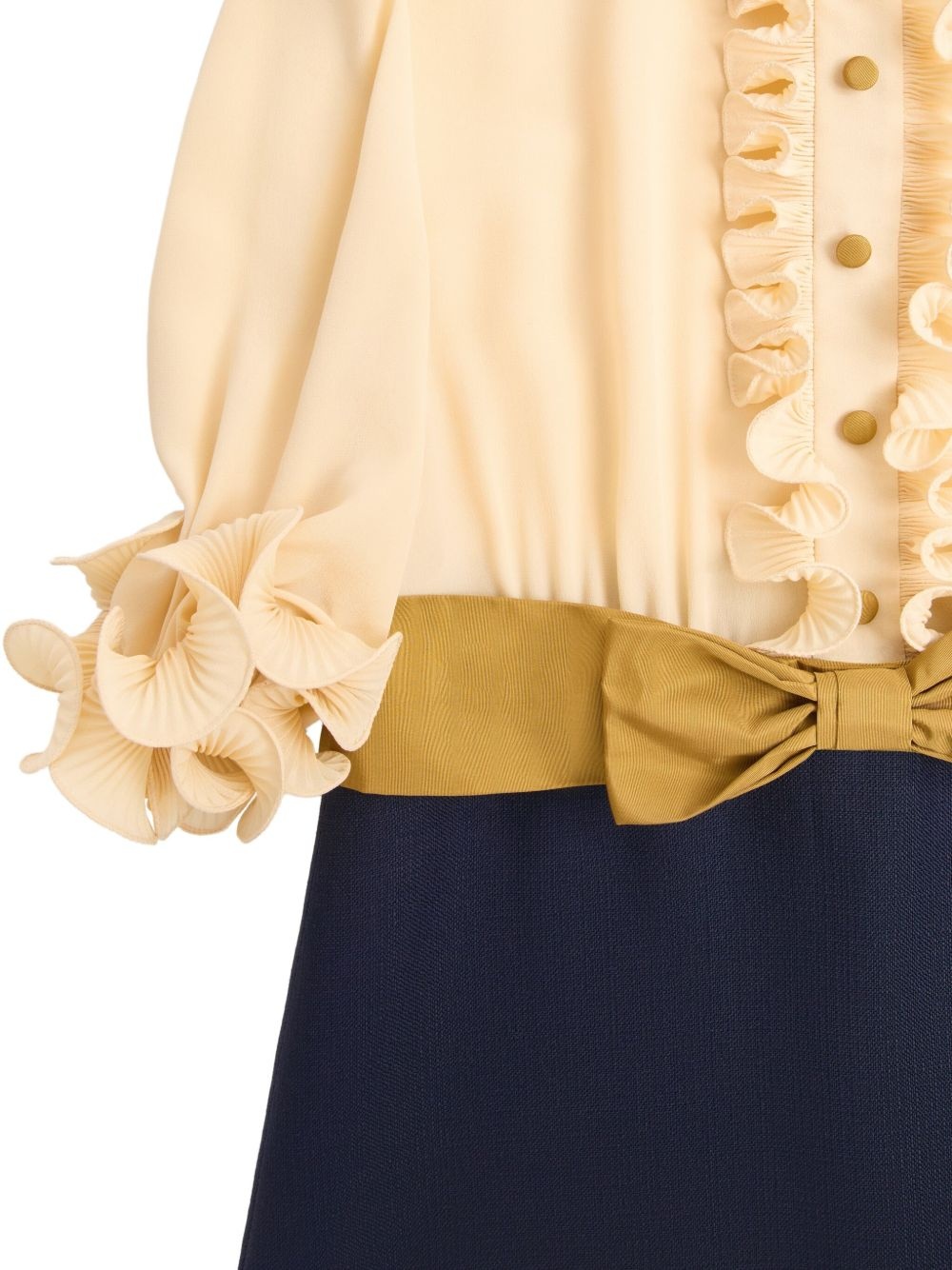 Crepe de Chine mini dress - 7