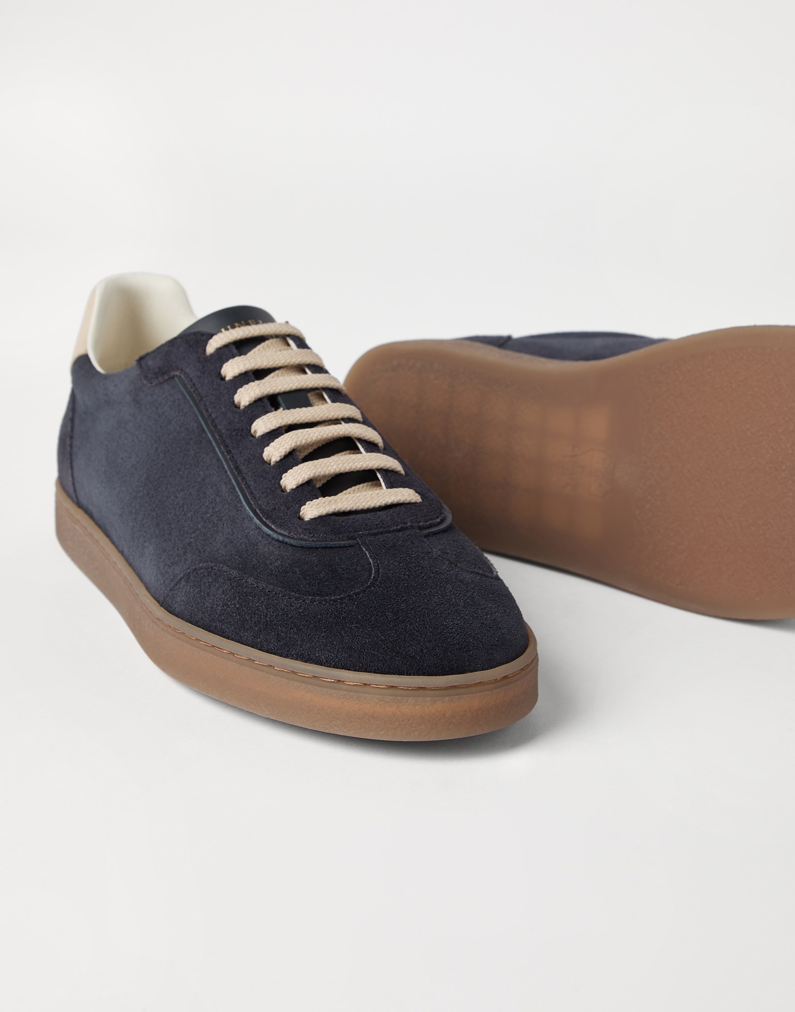 Washed suede sneakers - 3