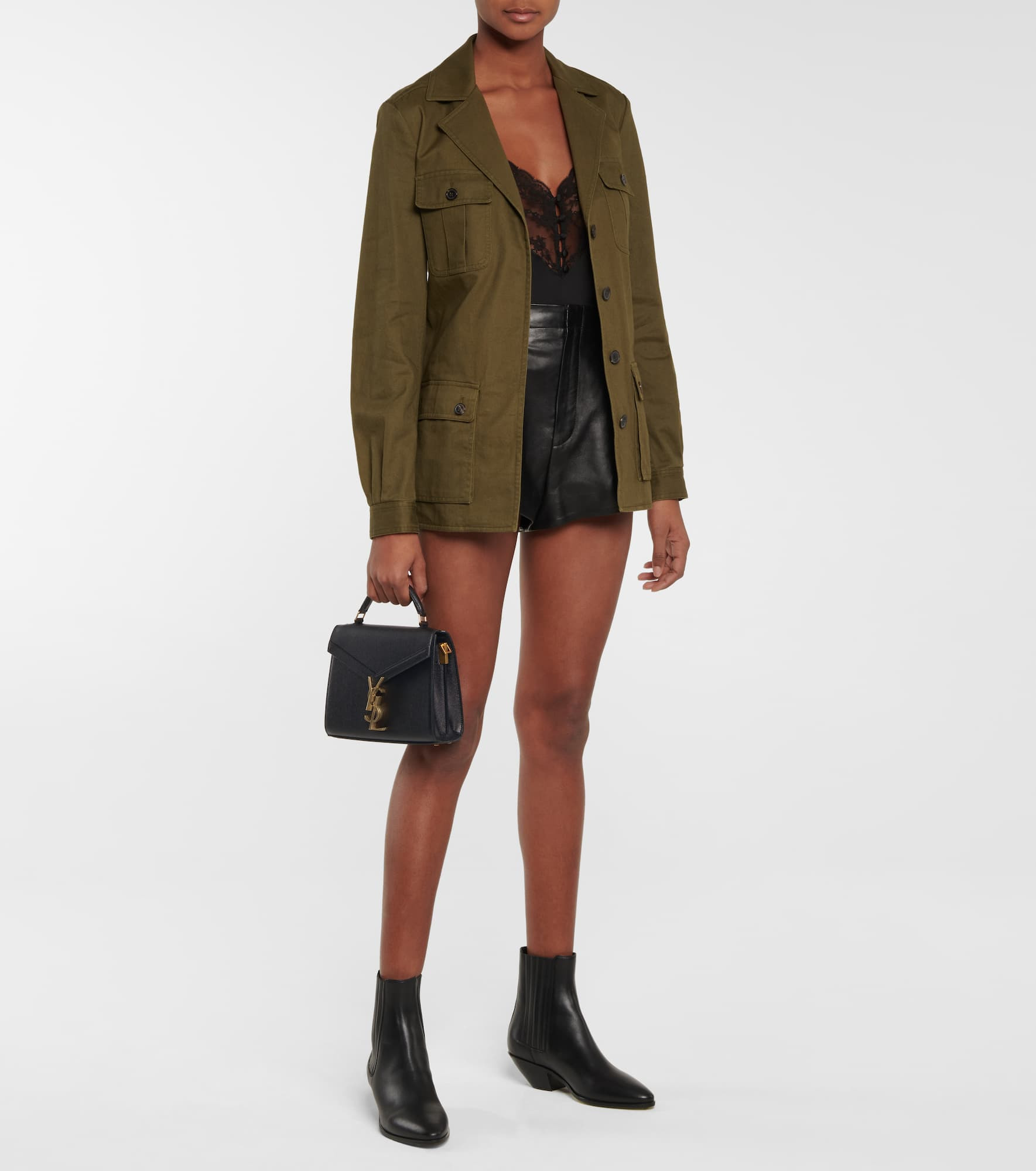 Cassandra Mini leather shoulder bag - 5