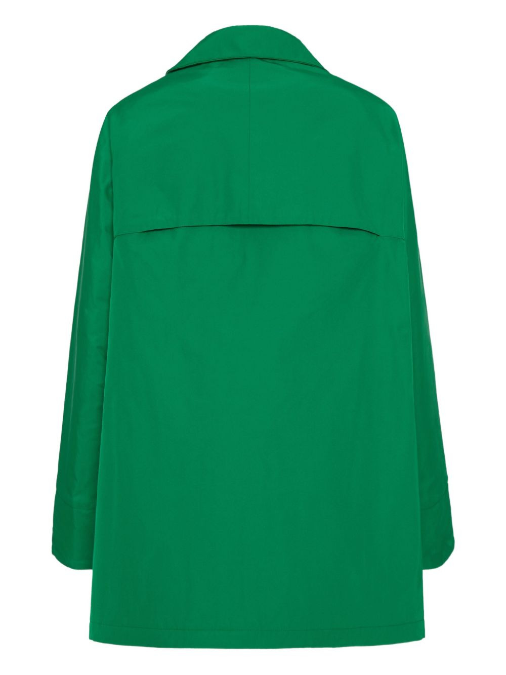 logo-print coat - 2