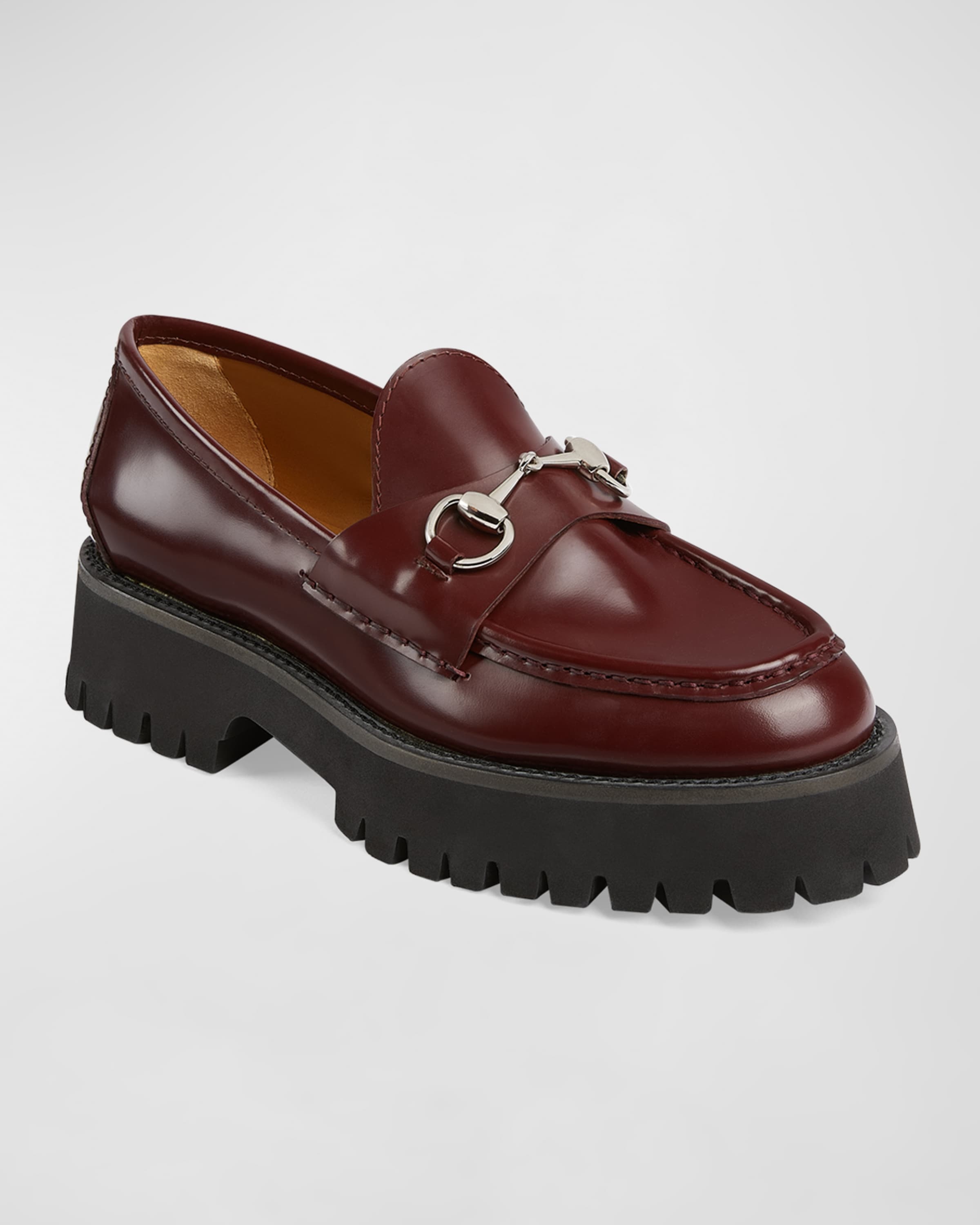 Sylke Leather Bit Loafers - 2