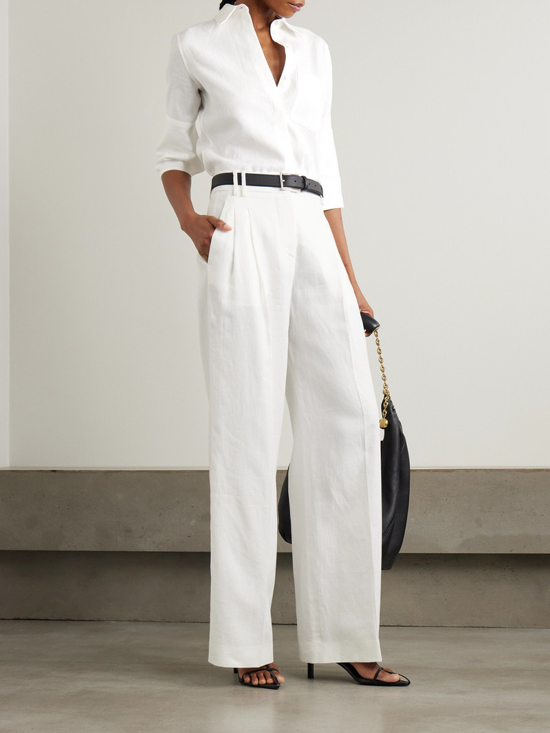 Another Tomorrow Linen Shirt outlook
