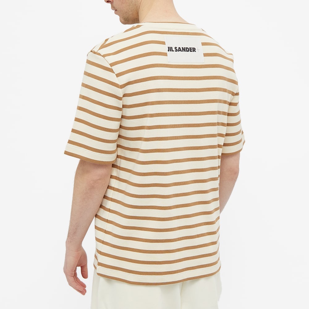 Jil Sander Plus Striped Tee - 4