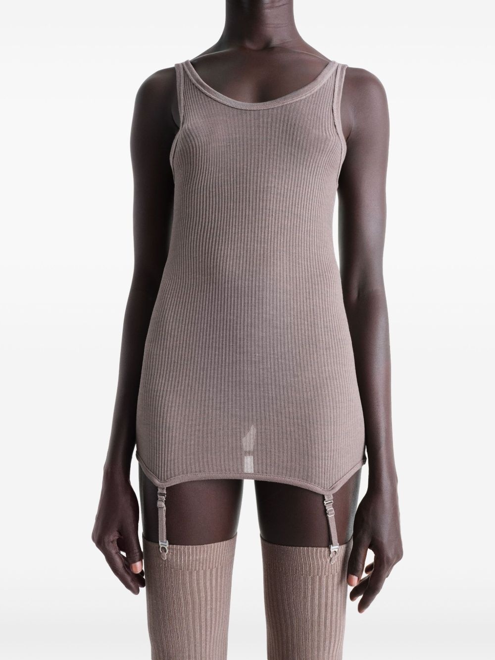 seamless wool tank top - 4