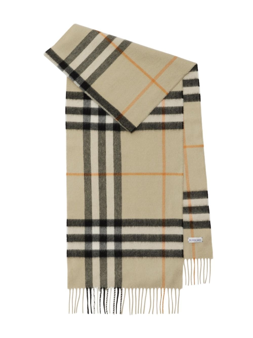 check cashmere scarf - 4