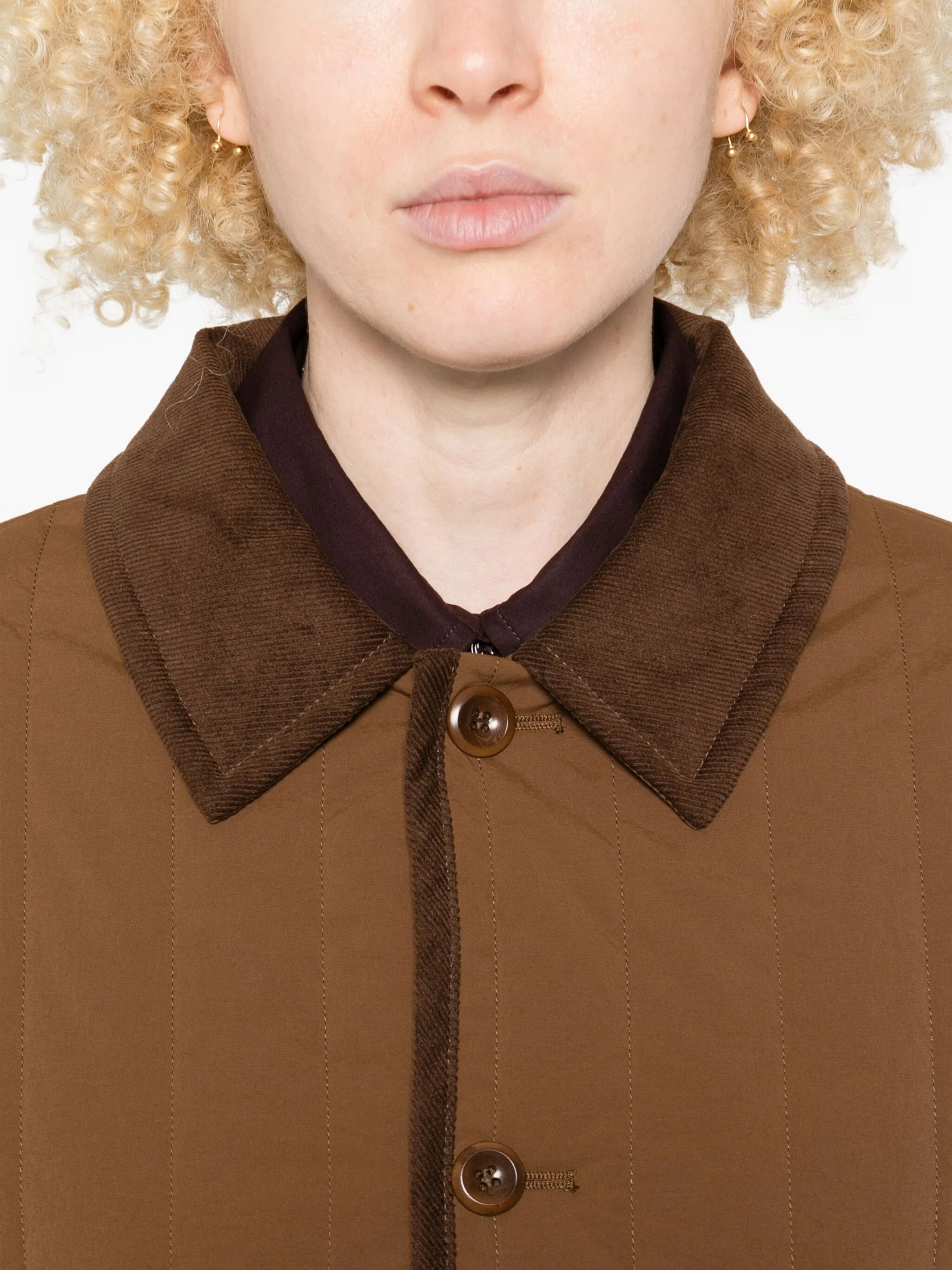 A.p.c. Quilted-pattern Jacket - 3