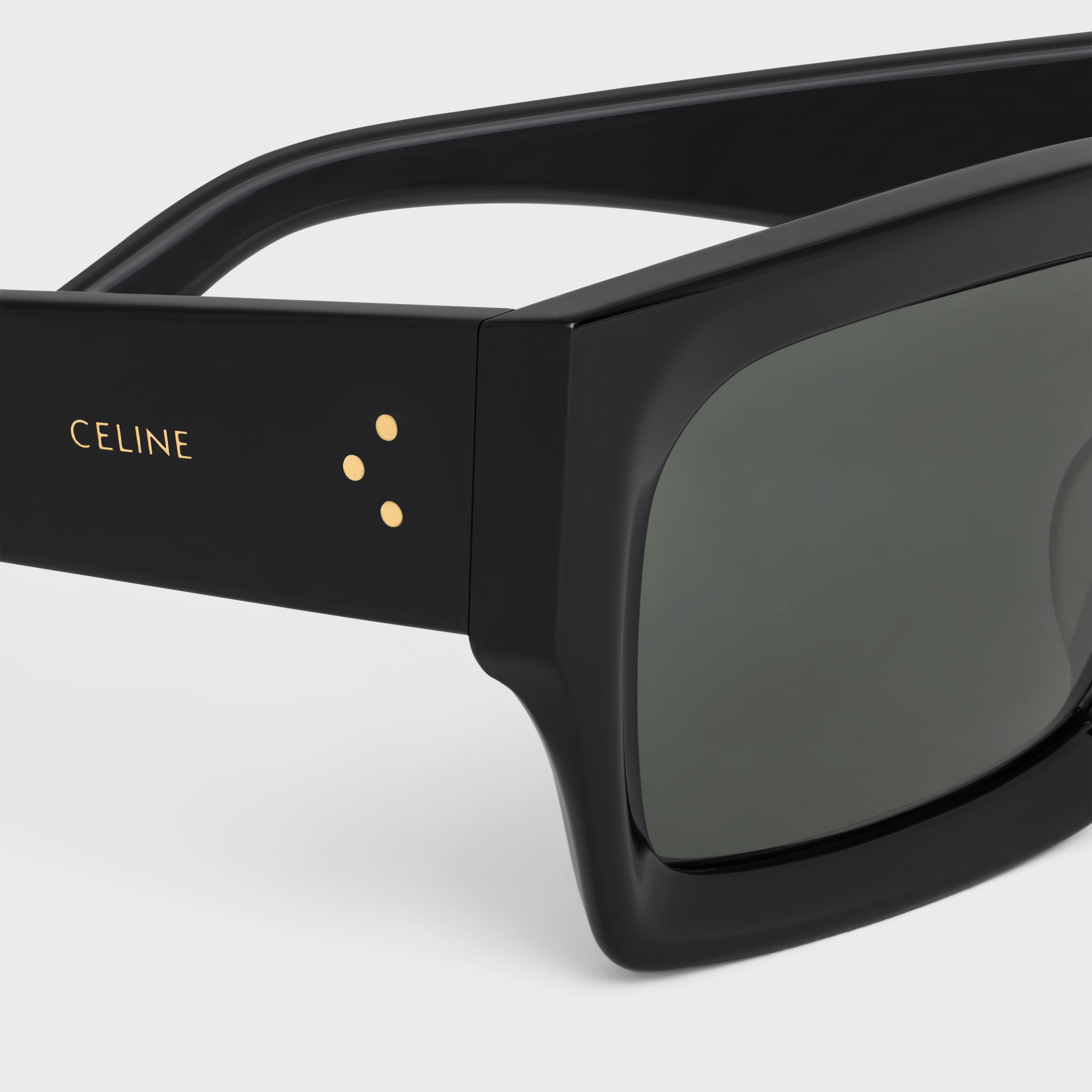 Black Frame 53 Sunglasses in Acetate - 4