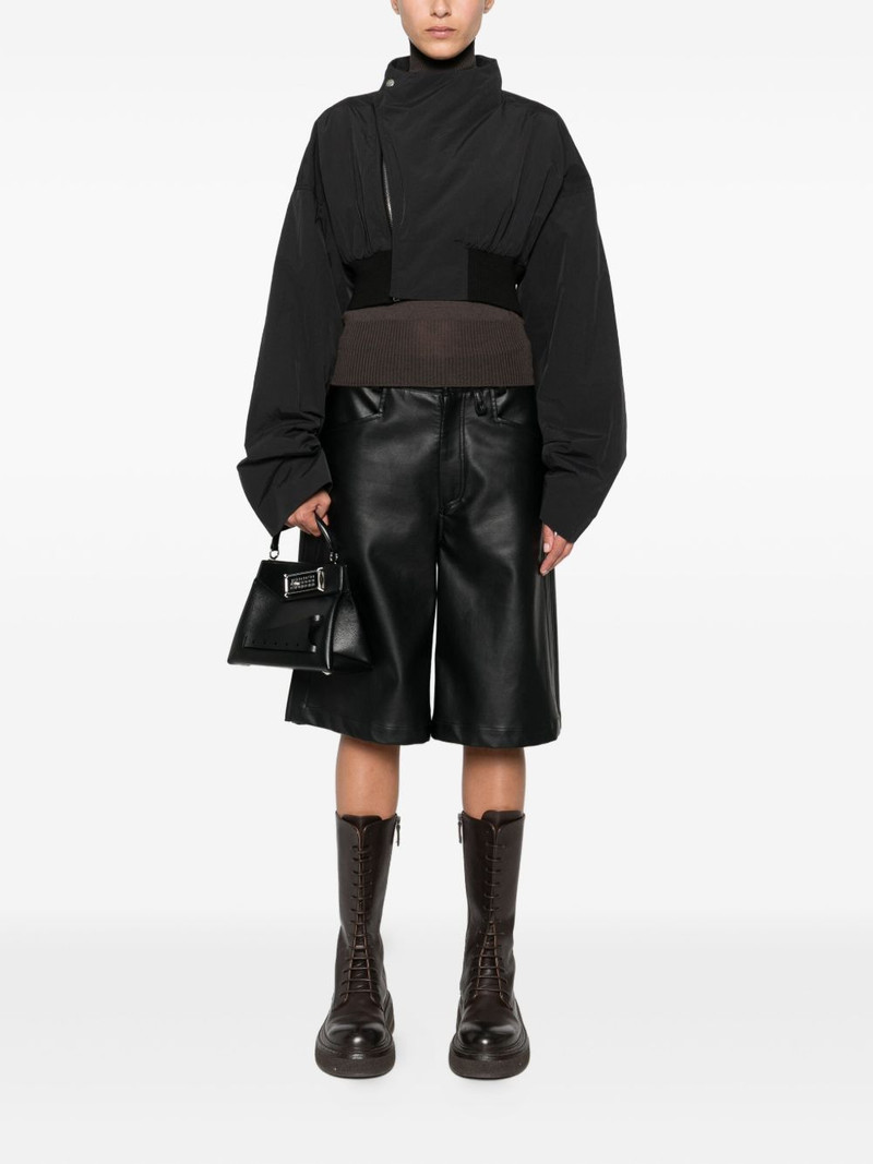 Rick Owens double-breasted cropped jacket outlook