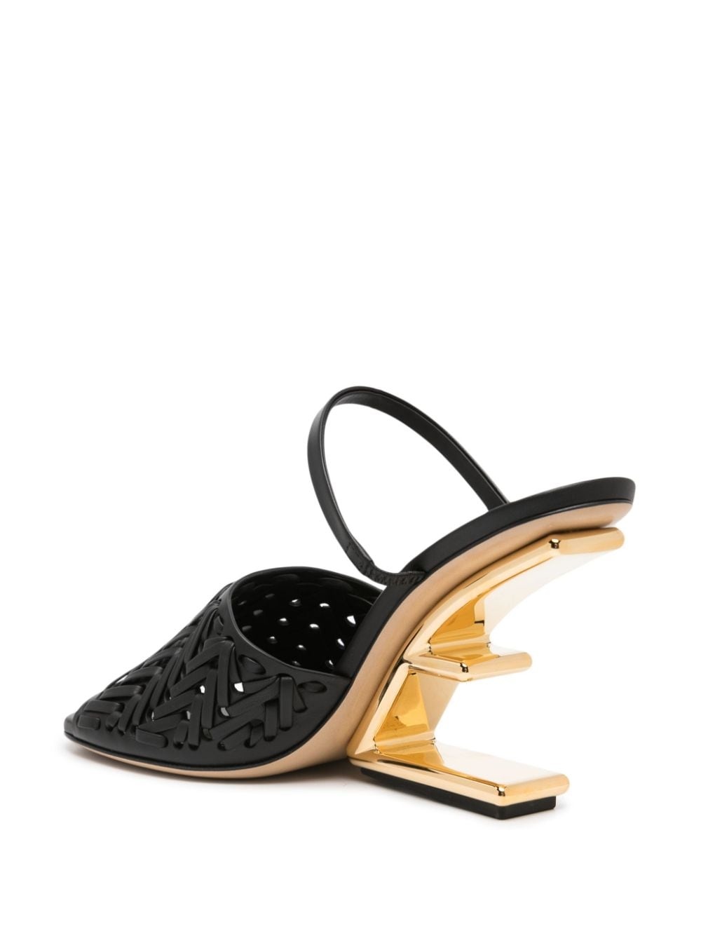 First 95mm leather sandals - 3