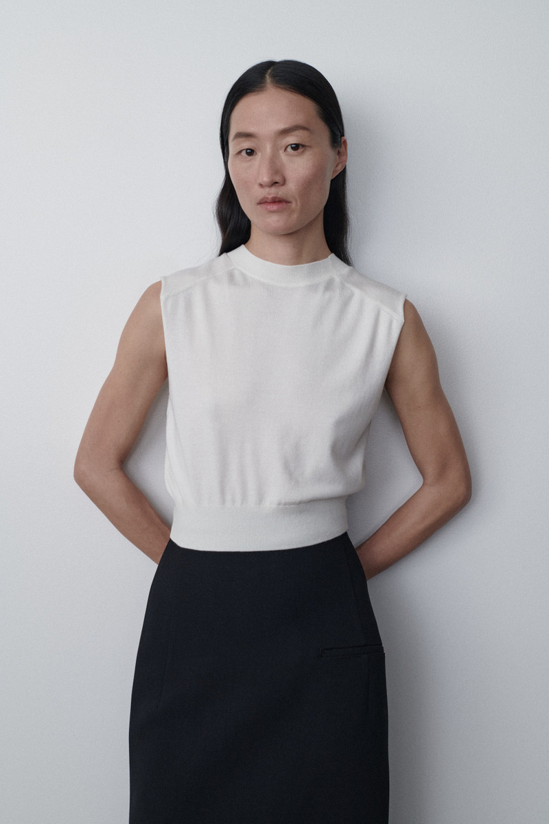 Flavia Top in Wool and Silk 3