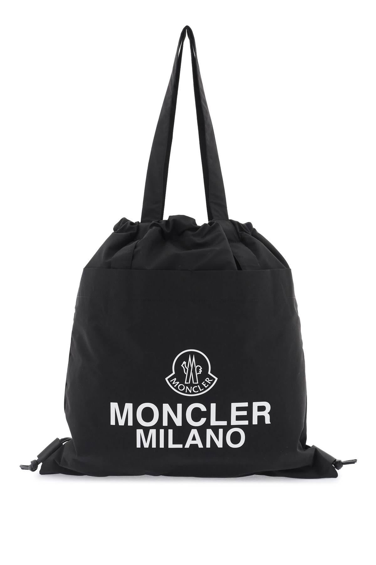 バッグ MONCLER AQ DRAWSTRING TOTE BAG Moncler Moncler Drawstring Aq Tote Bag With | balardi