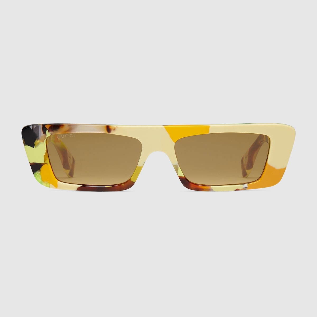 Rectangular-frame sunglasses - 1