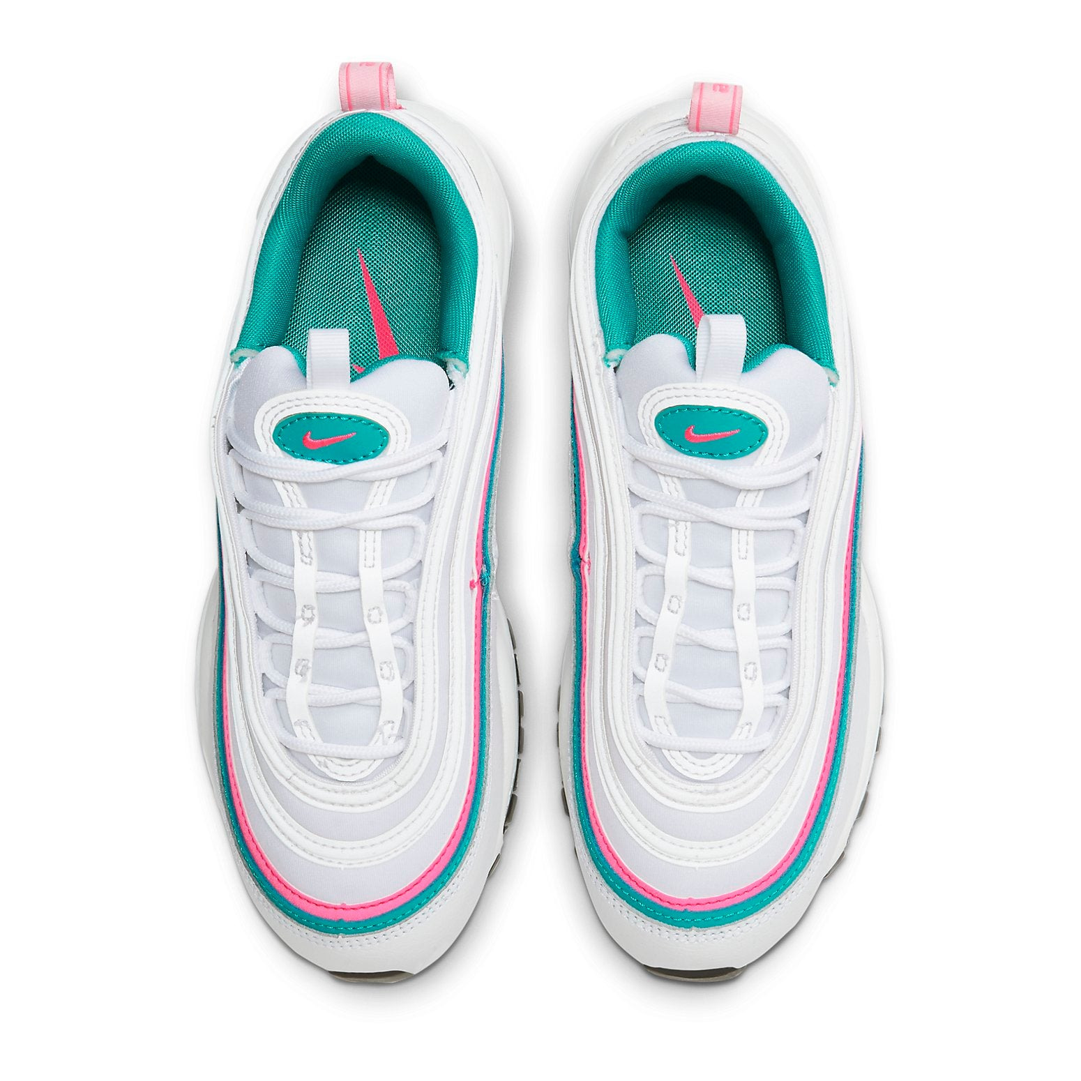 (WMNS) Nike Air Max 97 'White Pink Turbo Green' DC5223-100 - 4