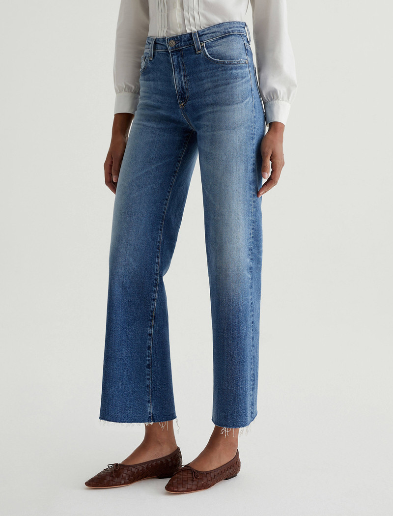 Saige Wide Leg Crop Jean 5