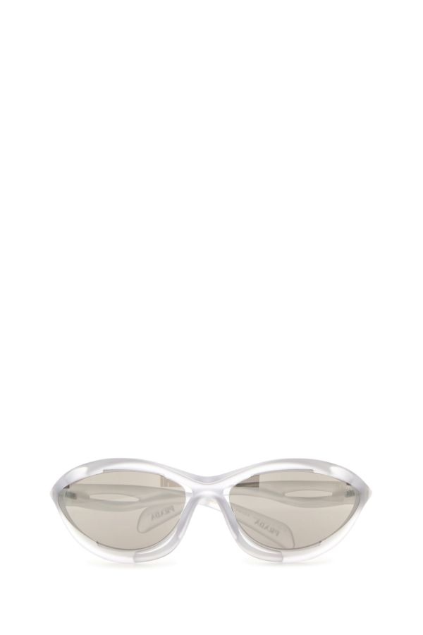 Prada Woman Transparent Acetate Sunglasses - 2