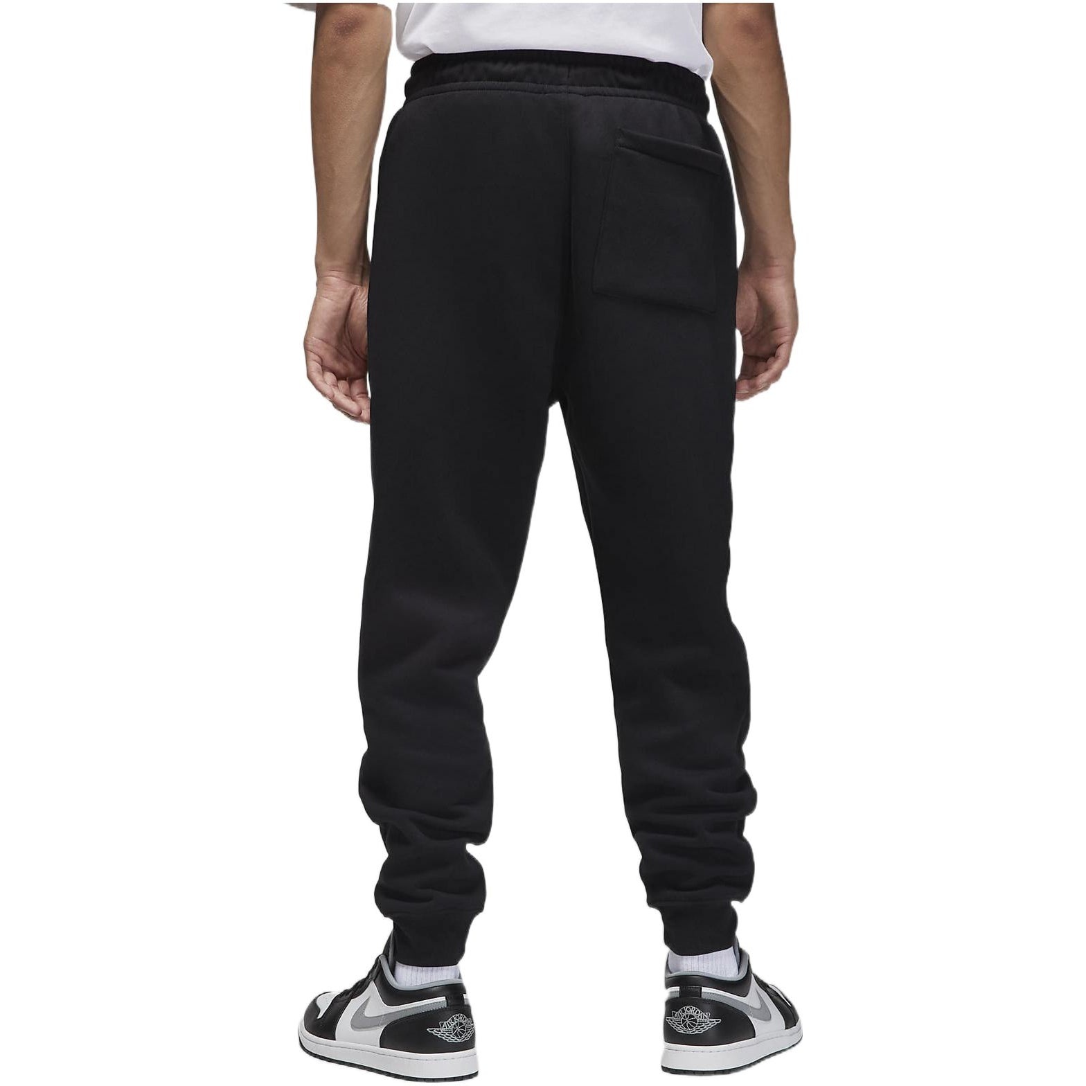 Air Jordan Elastic Waistband Sports Pants Men's Black DQ7341-010 - 5