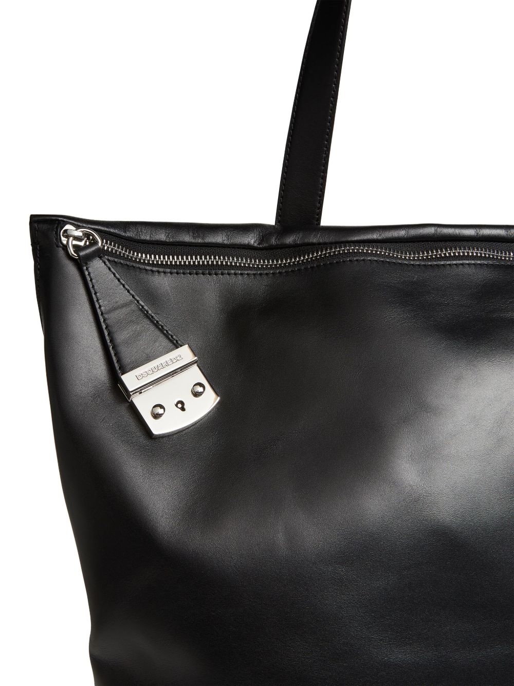 leather tote bag - 5