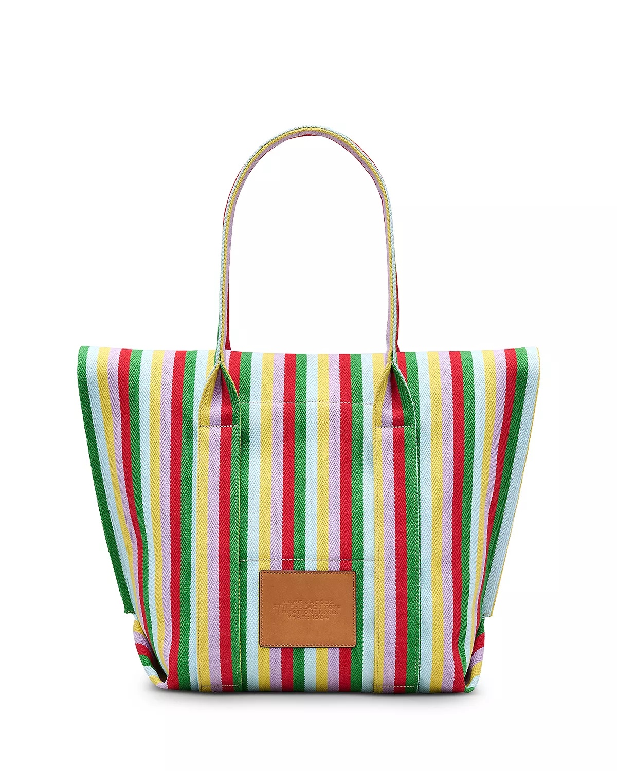 The Striped Jacquard Beach Tote Bag - 7