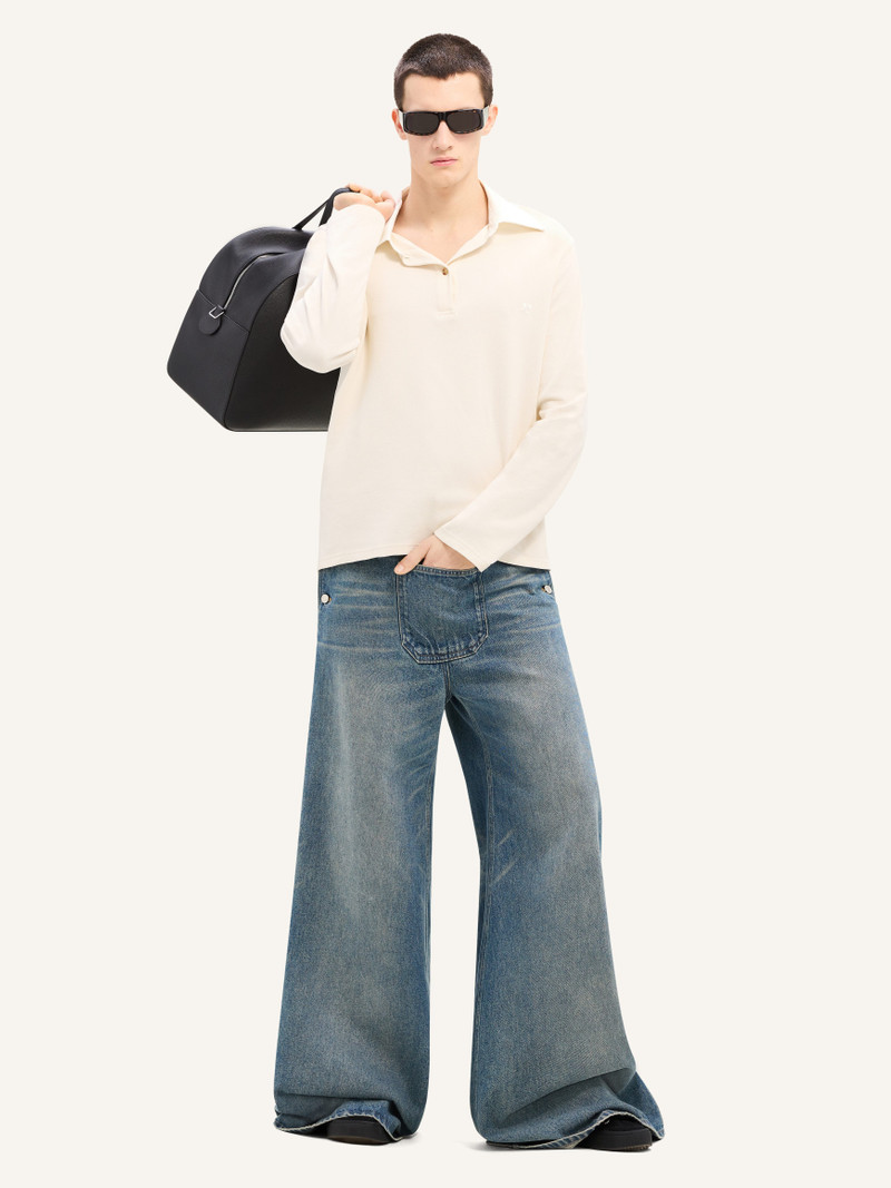 courrèges ONE POCKET DENIM BAGGY PANTS outlook
