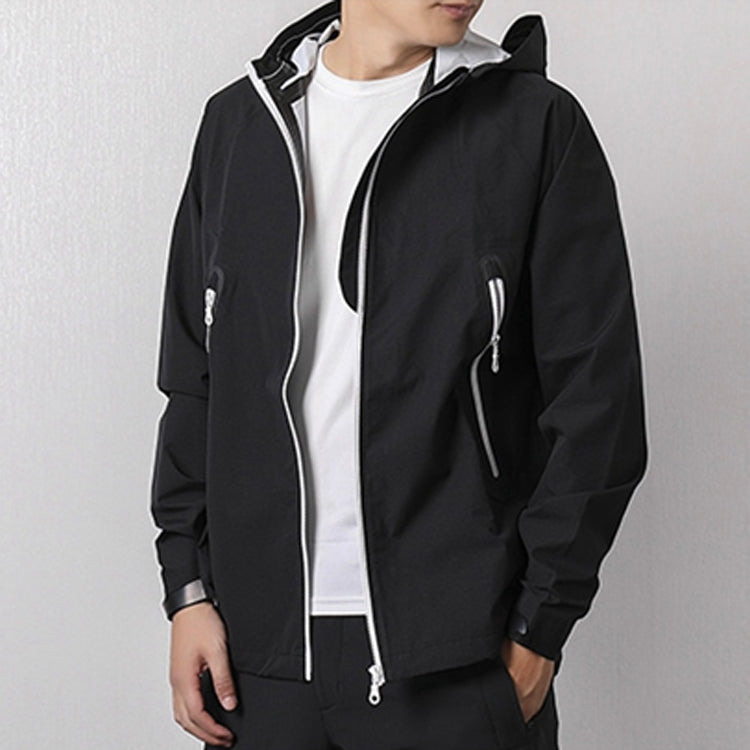 adidas originals windbreaker Hooded Jacket Black BR4146 - 4