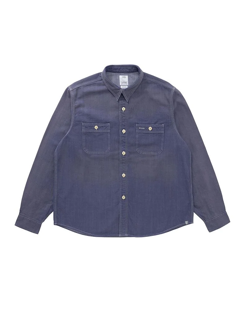 LARRIKAN L/S CRASH NAVY - 1