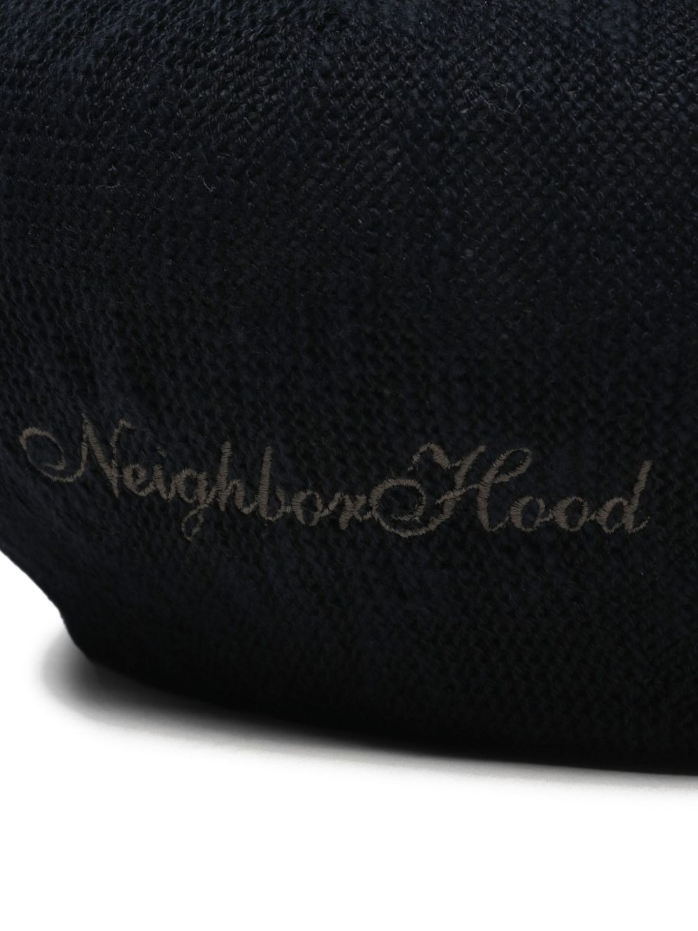 embroidered cotton-blend beret - 4
