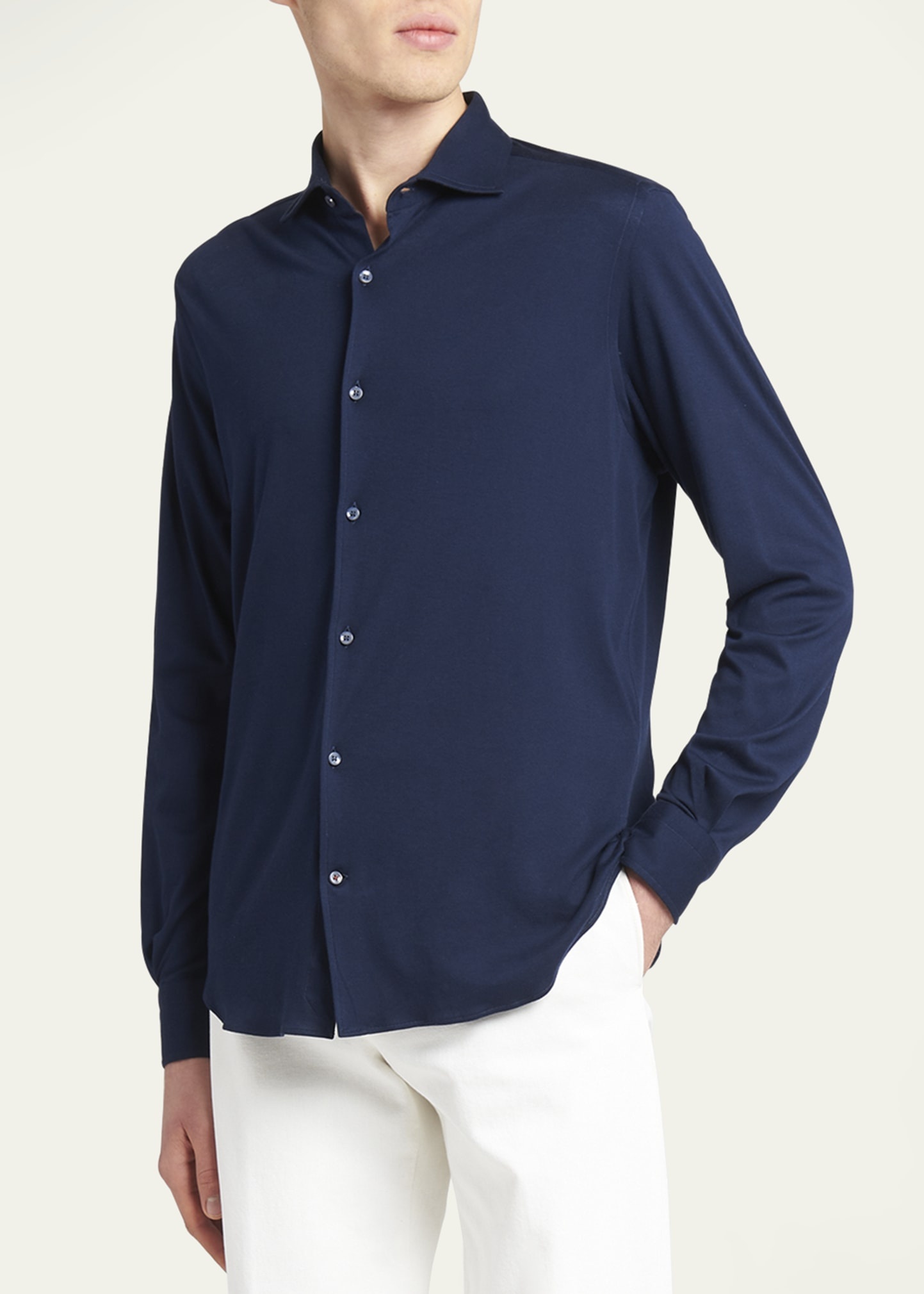 Men's Andrew Jersey Sport Shirt - 4