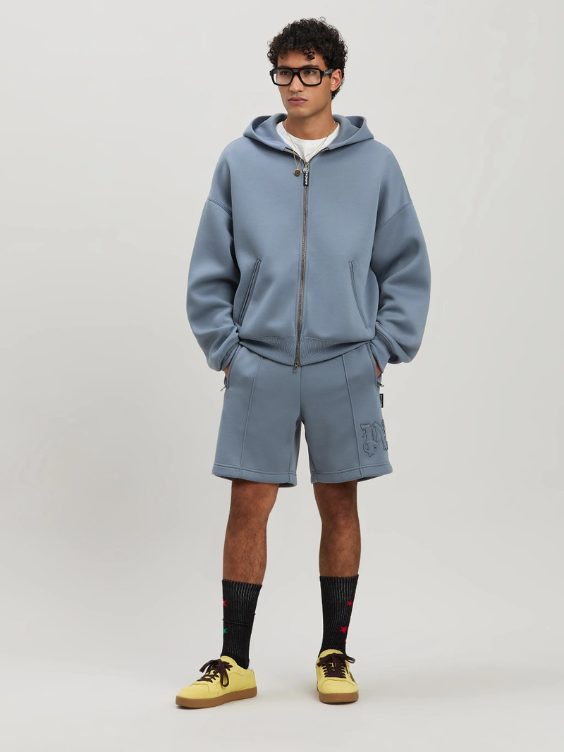 Palm Angels Monogram Neoprene Shorts outlook