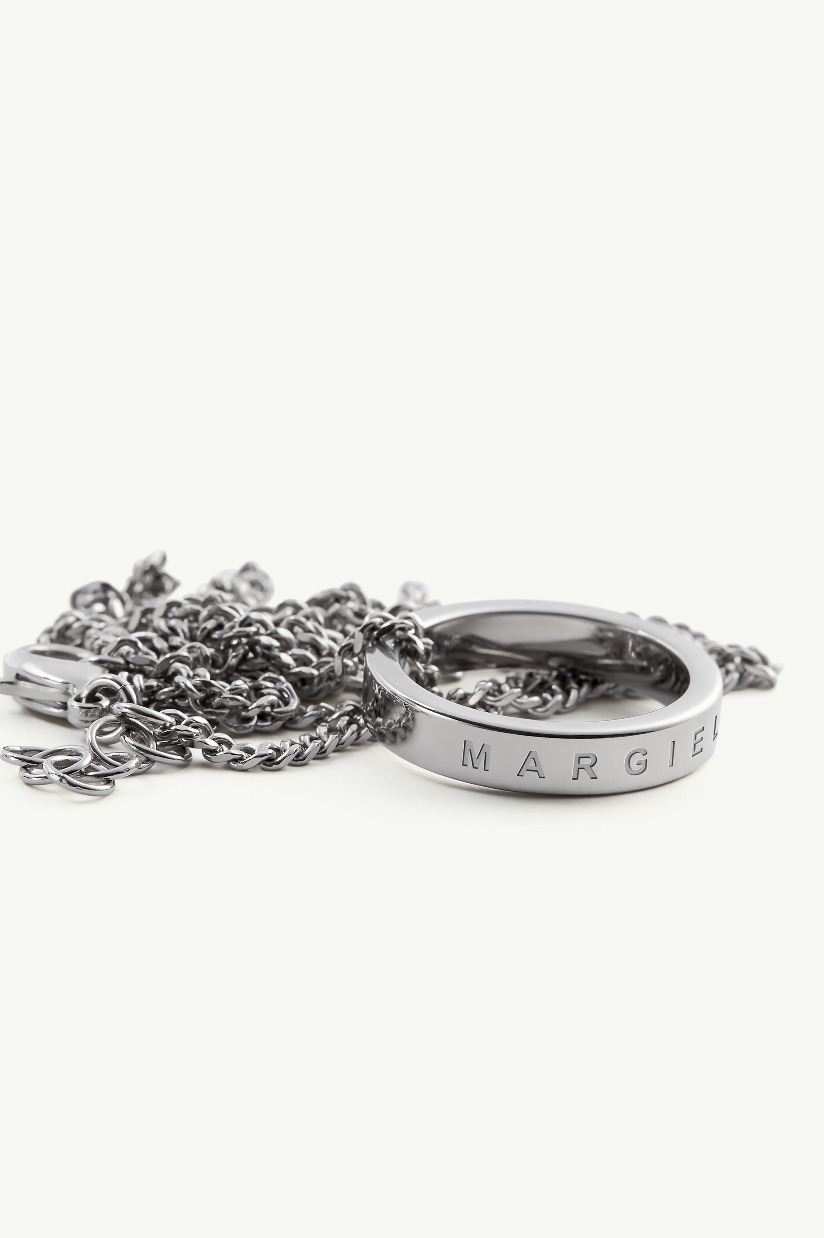 Minimal logo necklace - 4