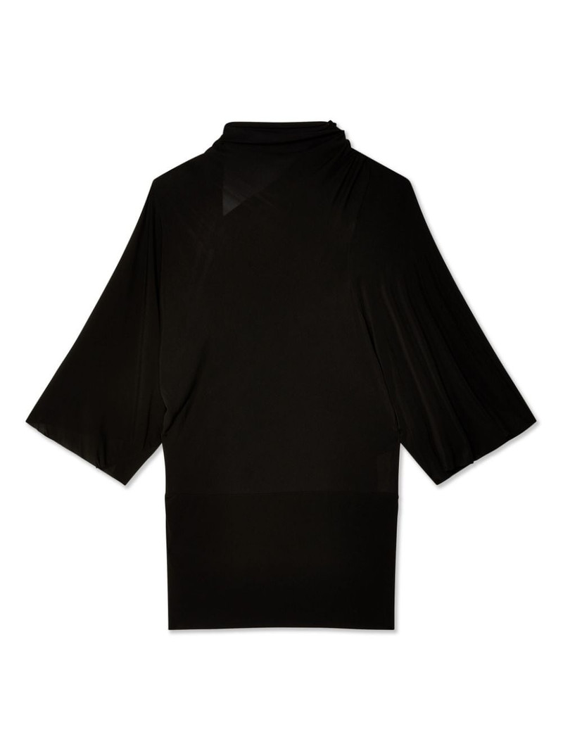 Rick Owens asymmetric short-sleeve T-shirt outlook