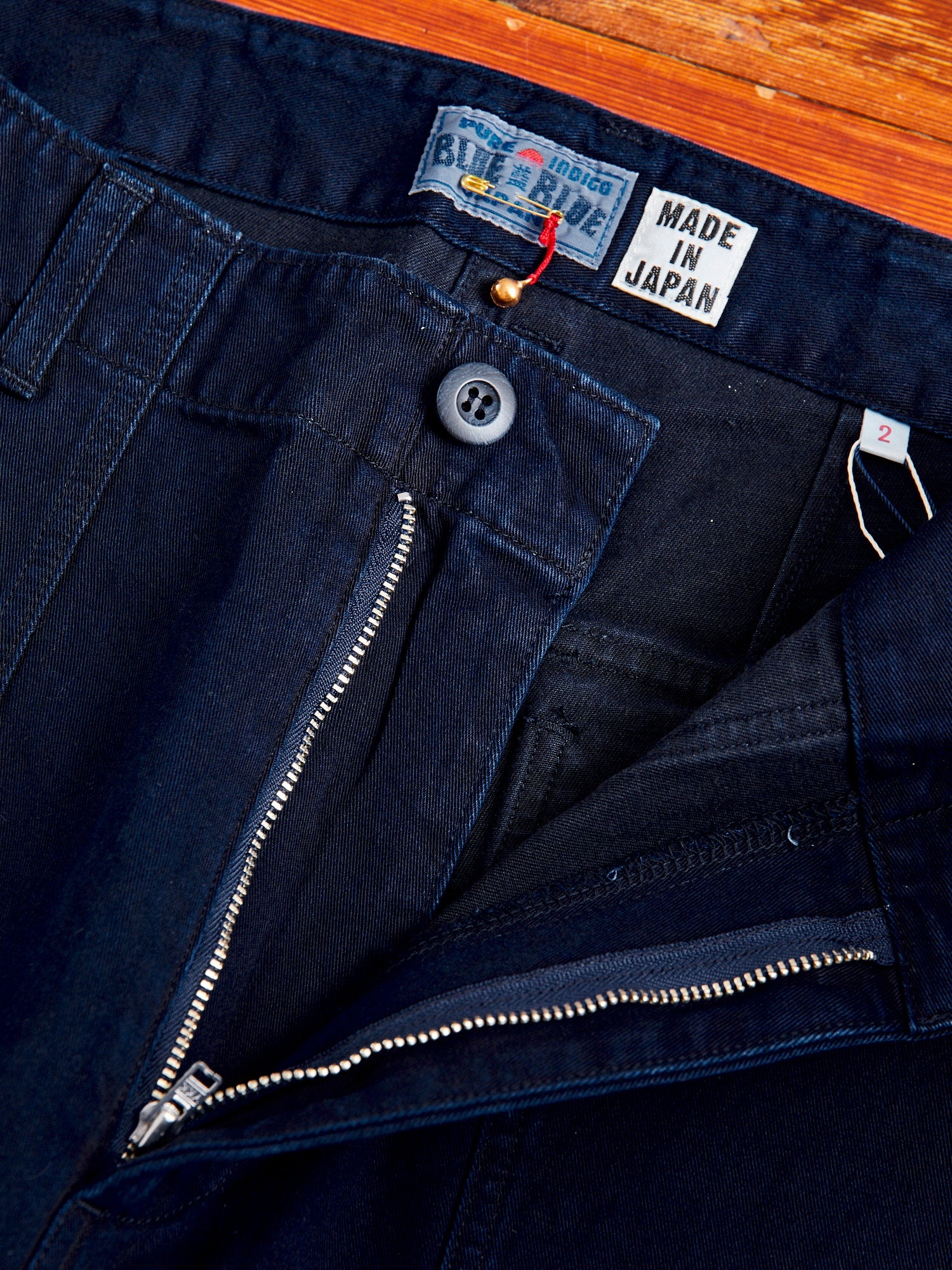 Tencel Twill Fatigue Pants in Indigo - 6