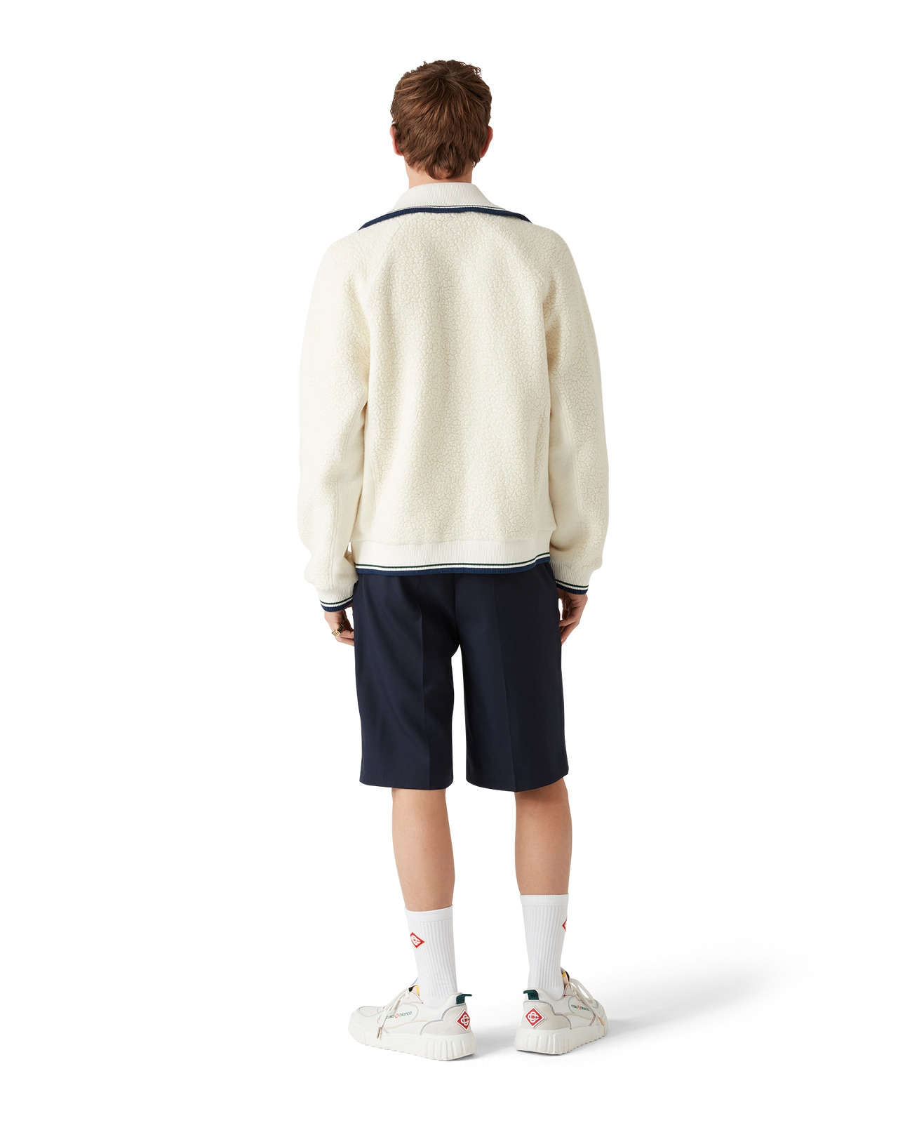 Cashmere Zip Jumper | Casablanca Paris - 3